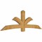 Ekena Millwork Davenport Rough Sawn Timber Gable Bracket, Western Red Cedar, 96"W x 32"H x 4"D x 6"F, 8/12 Pitch GBW096X32X0406DAV00RWR - alternate 5